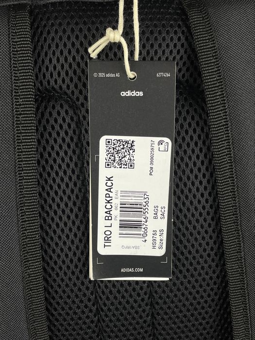 Рюкзак Adidas Performance Tiro League Backpack Оригінал Чорний Унісекс