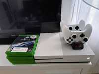 Xbox one S + 2 pady, 7 gier, ładowarka