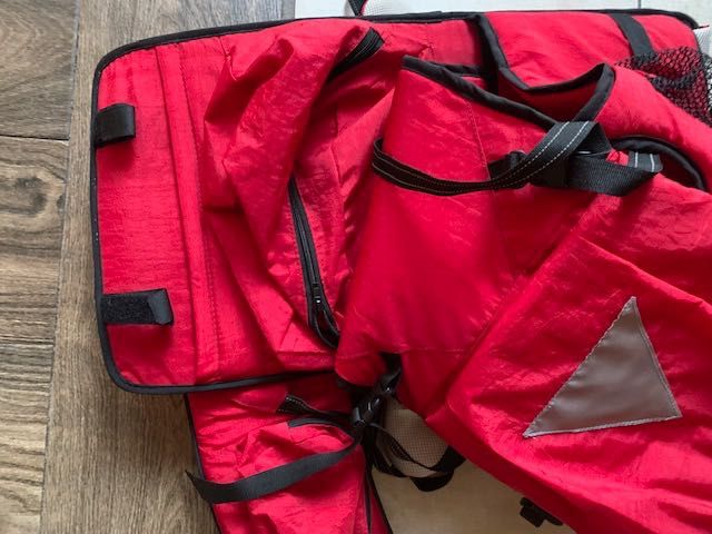 Nosidło nosidełko turystyczne dziecięce HOCO Sherpa do 15kg bezstelaża
