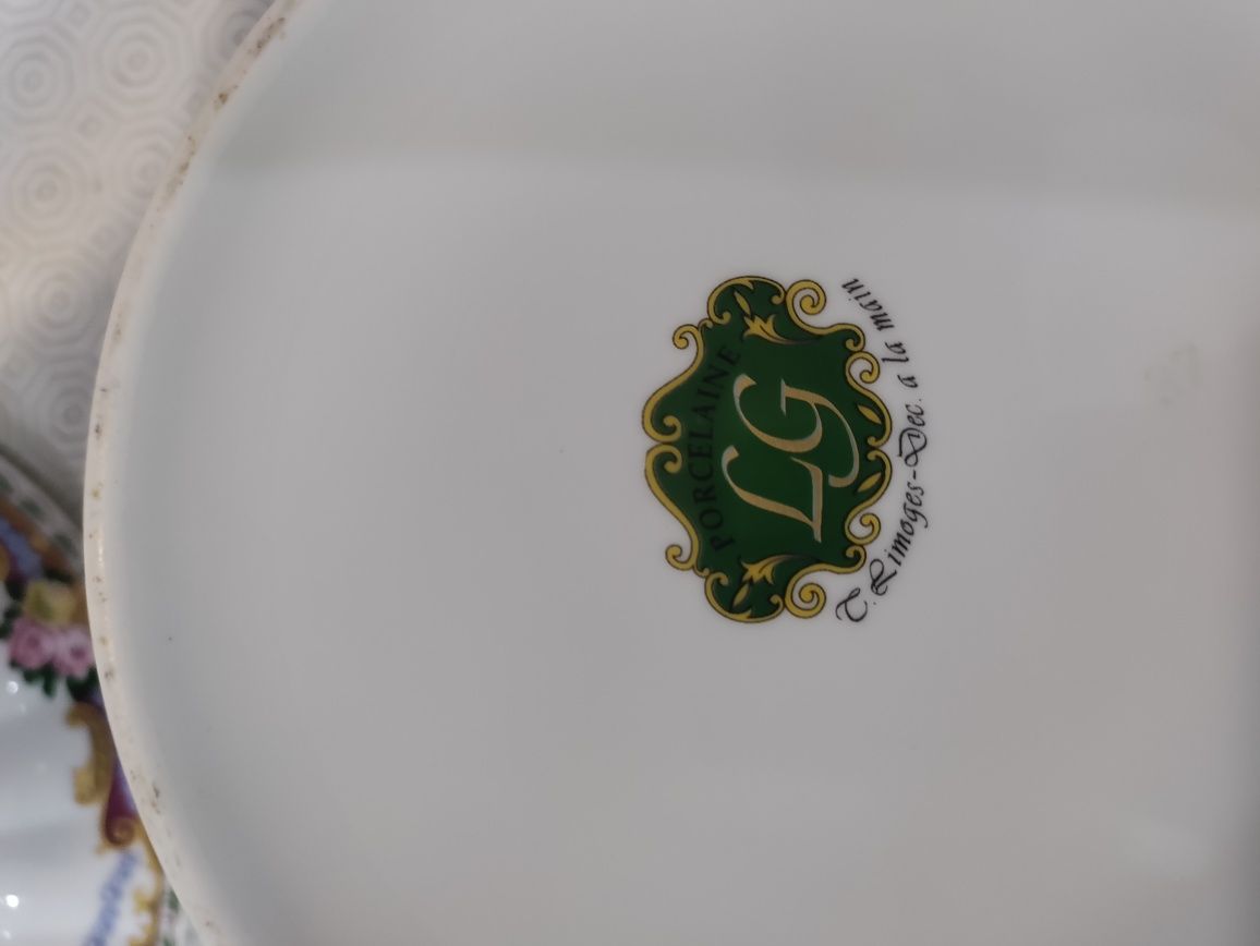 Terrina para a sopa em loiça em limoges