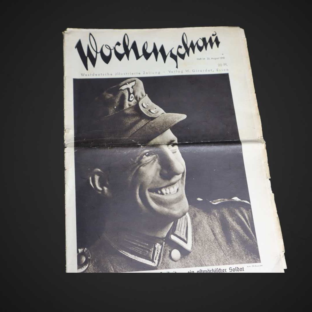Gazeta II Wojna Wochengchom  Sierpień 1940 r LK