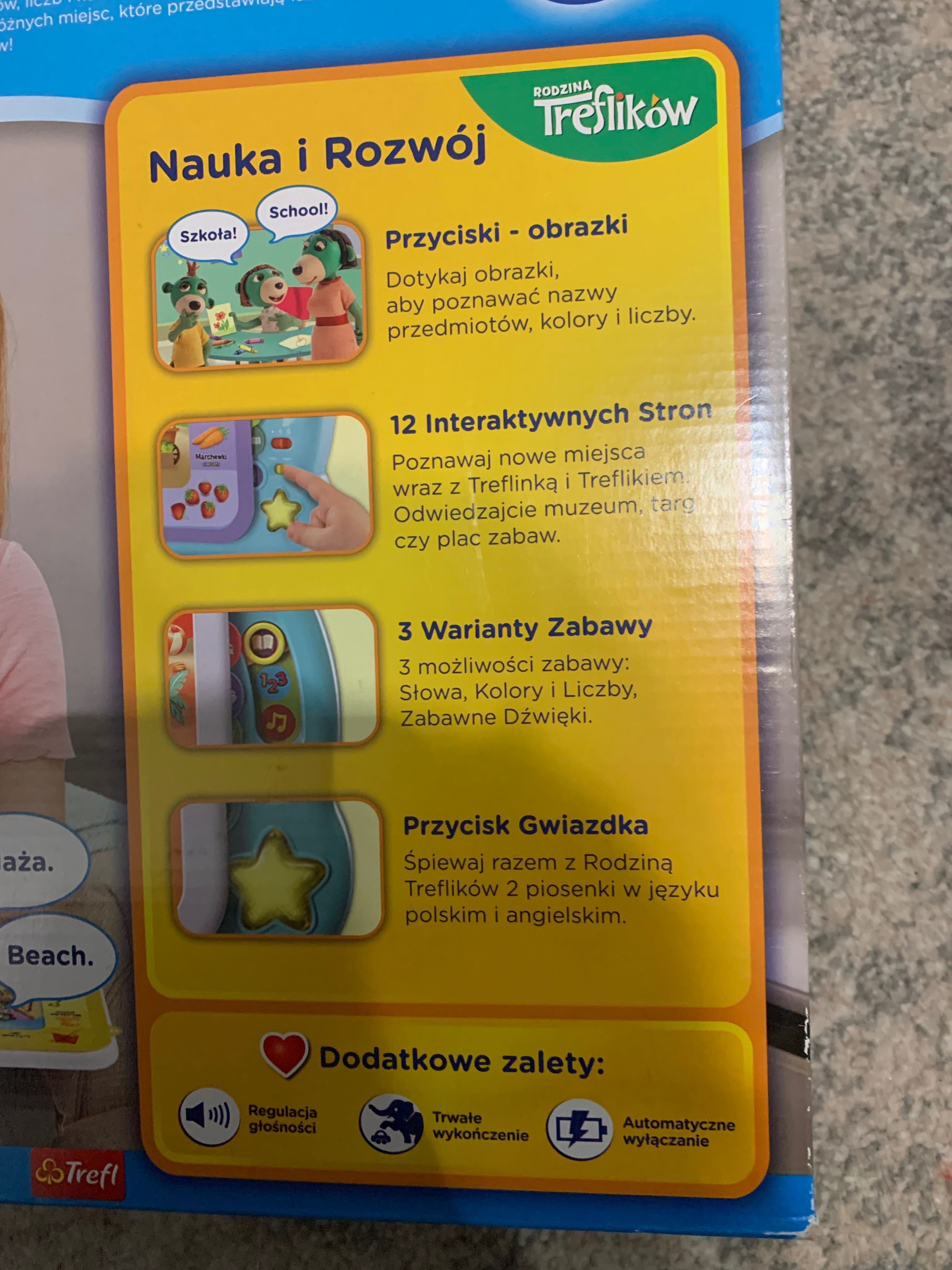 Słownik Vtech angielski dla dzieci zabawka edukacyjna