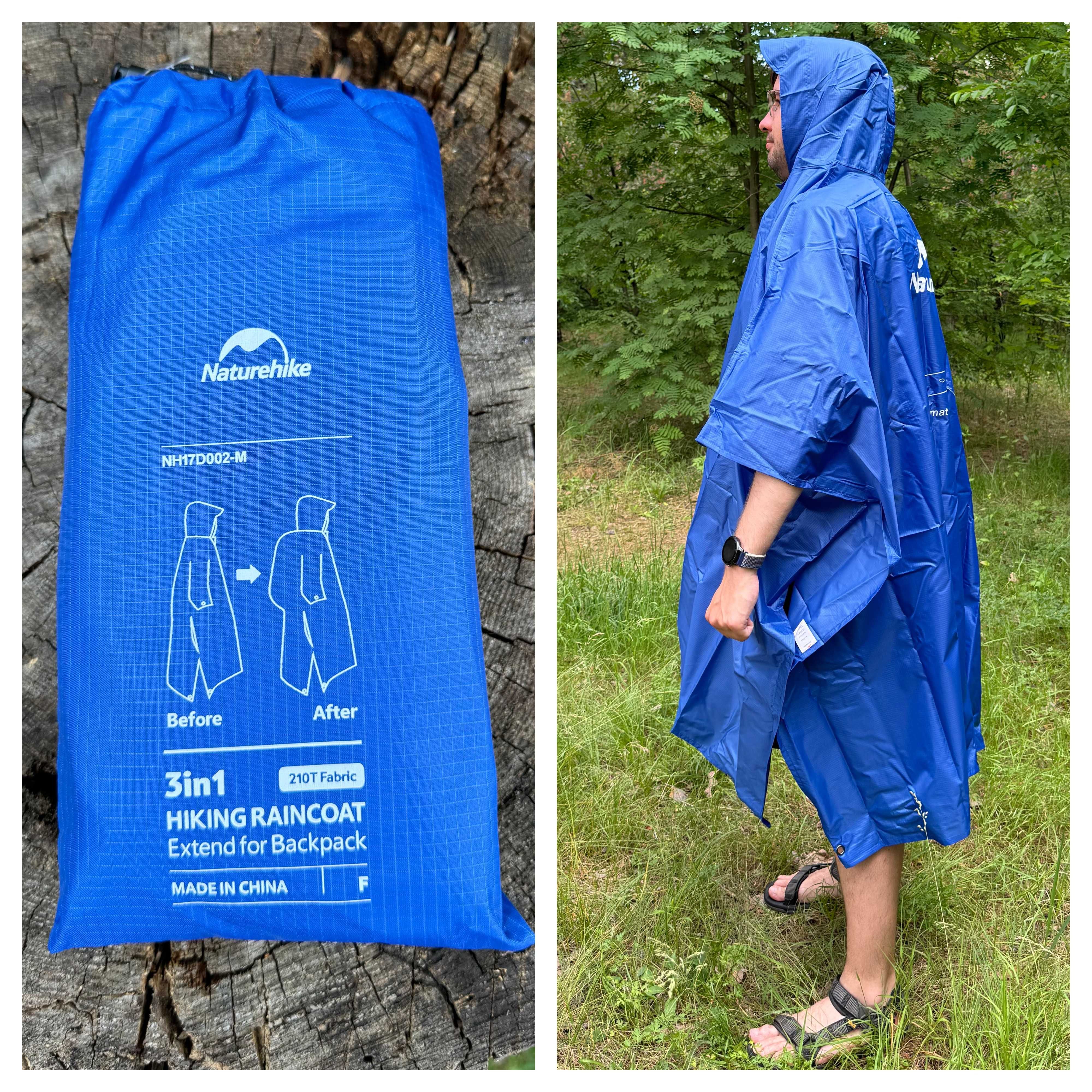 Дощовик пончо тент футпрінт Naturehike, 3f ul gear, Arichi, Asta Gear