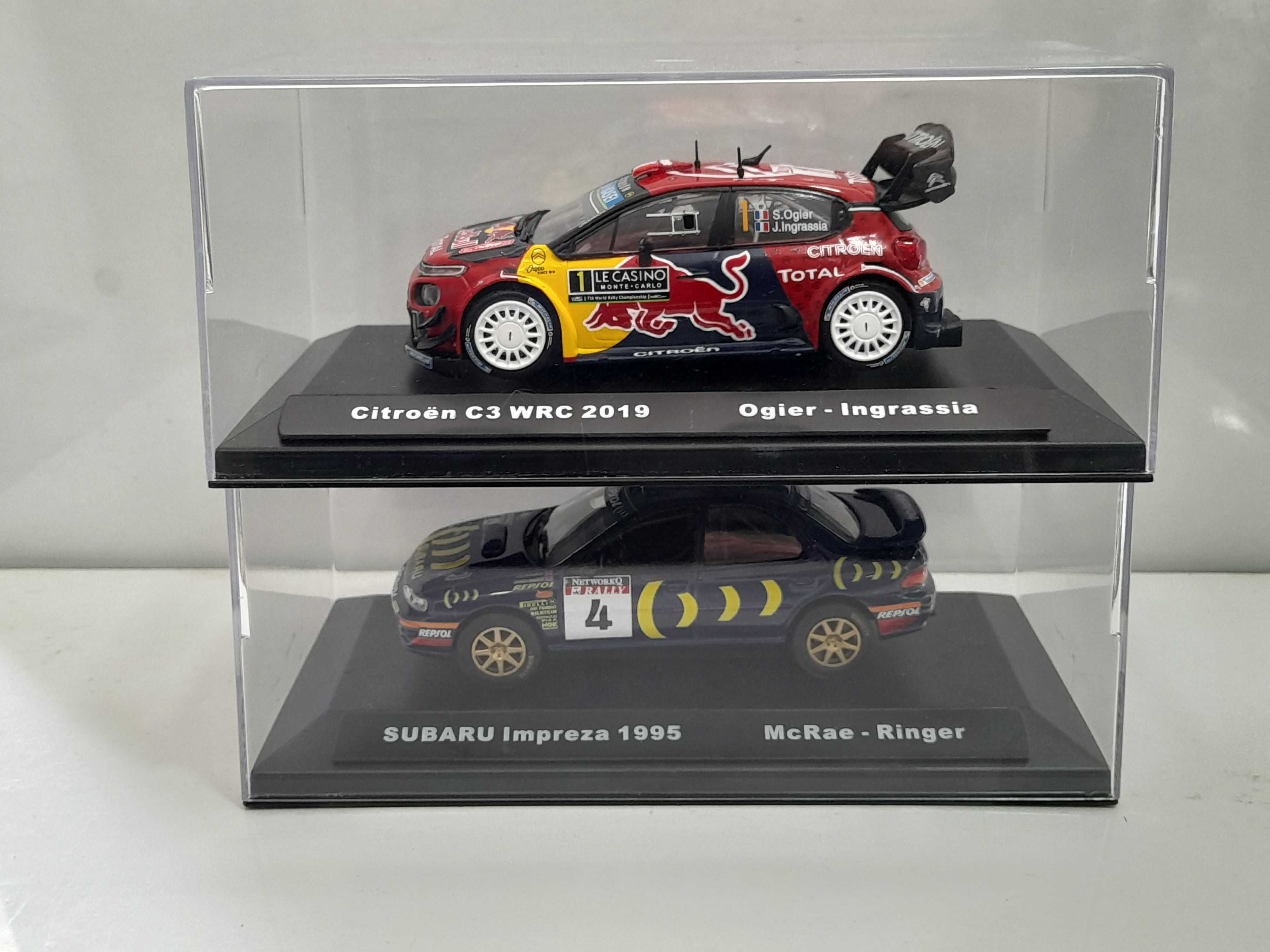Sortido miniaturas de rally na escala 1/43 - ATUALIZADO