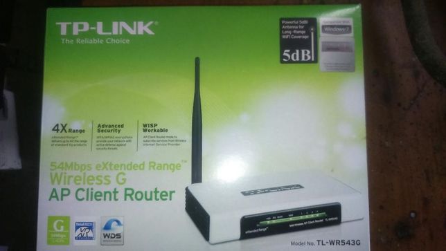 router TP-link TR-WR543G