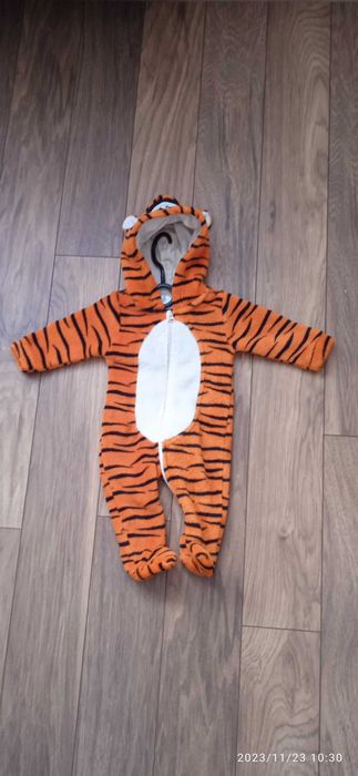Strój tygrysa, pajac dla niemowlaka