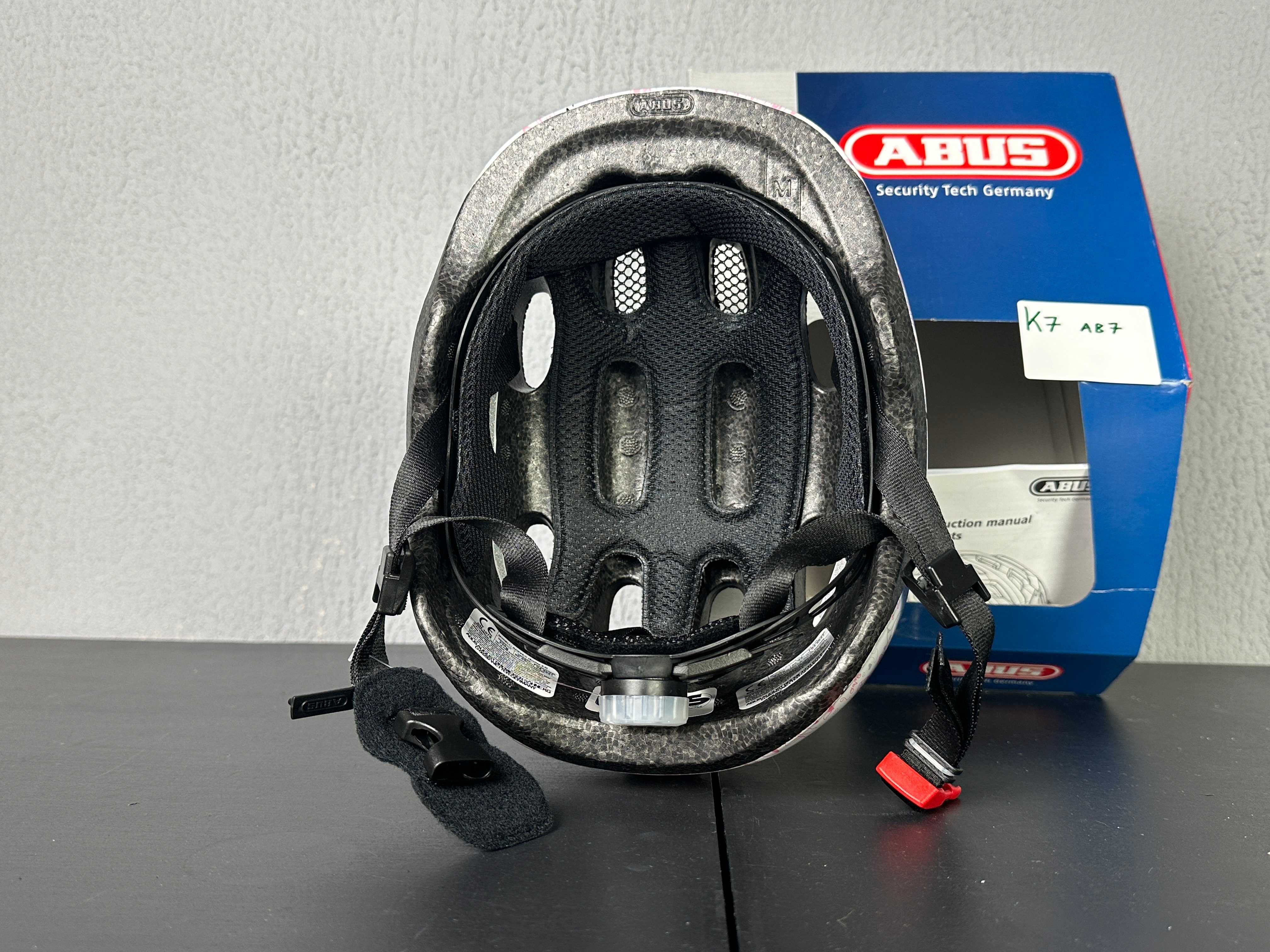 Kask ABUS Smiley 2.1 white crush M