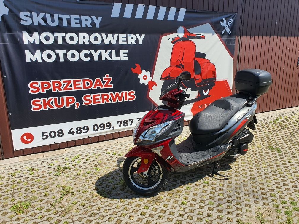 Skuter ZIPP QUANTUM 125 RC w idealnym stanie TRANSPORT RATY wysyłka