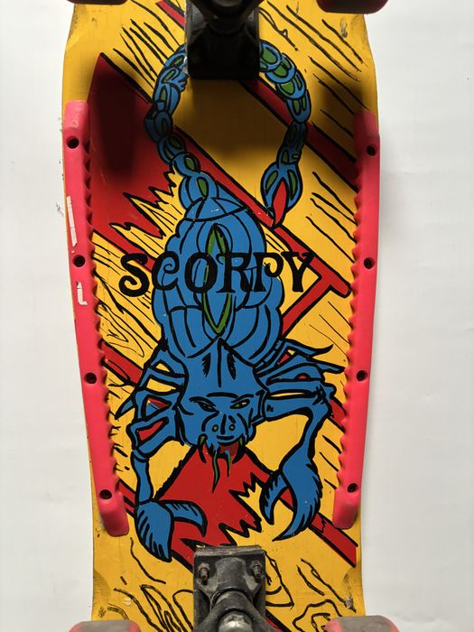 Deskorolka z lat 90 wymiar 25x76 cm