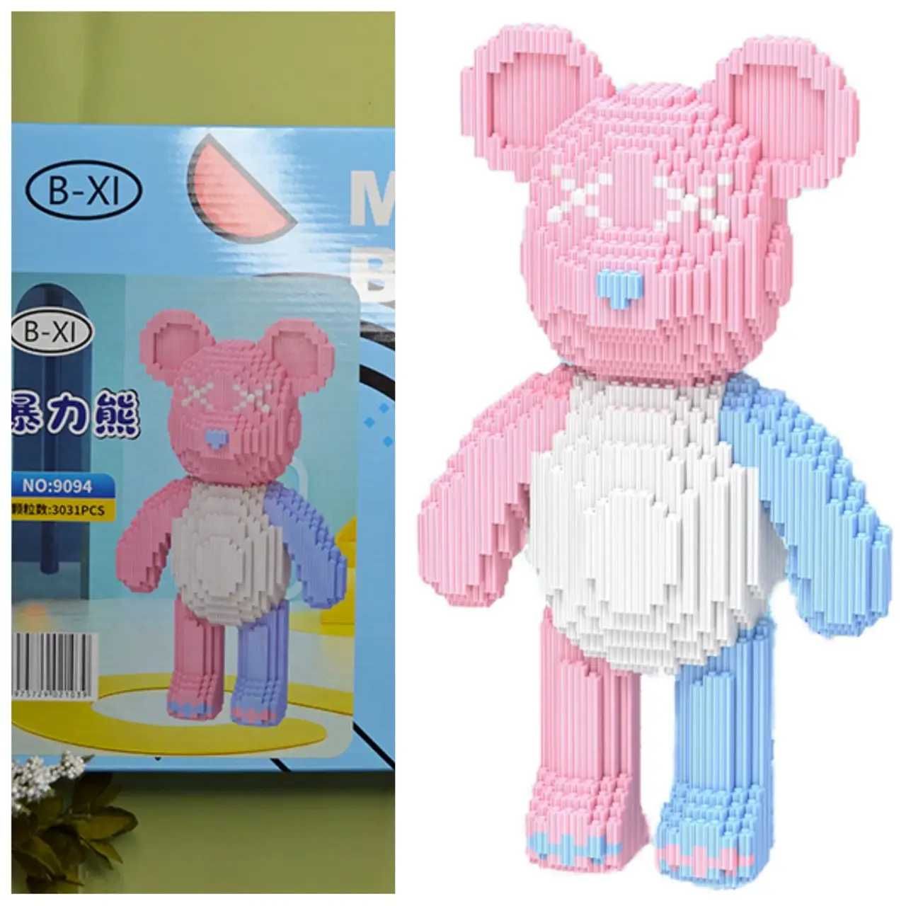 SALE Конструктор Magic Blocks  Bearbrick ведмедик з блоків блоков12-3