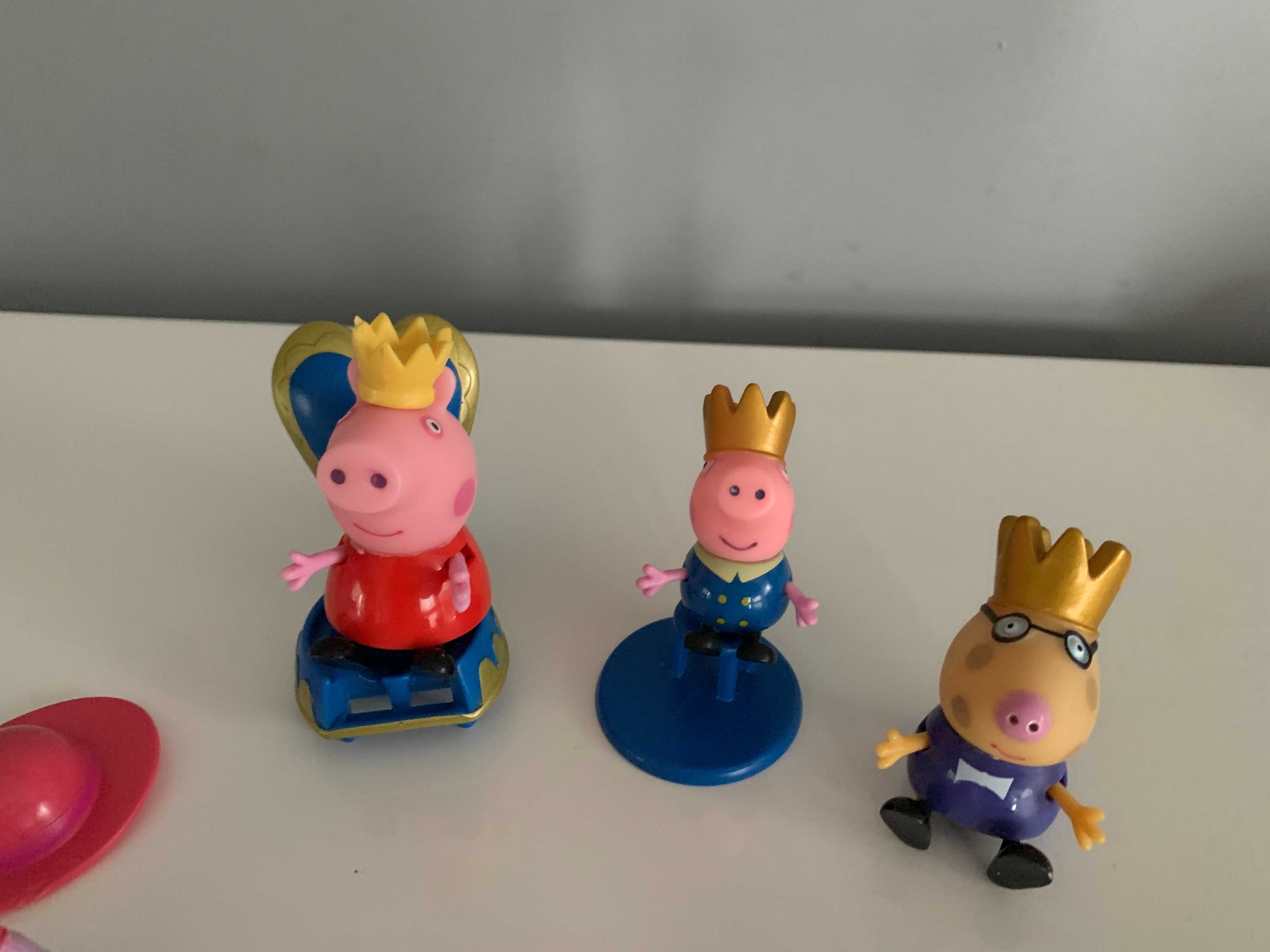 Świnka Peppa figurki zestaw królewski