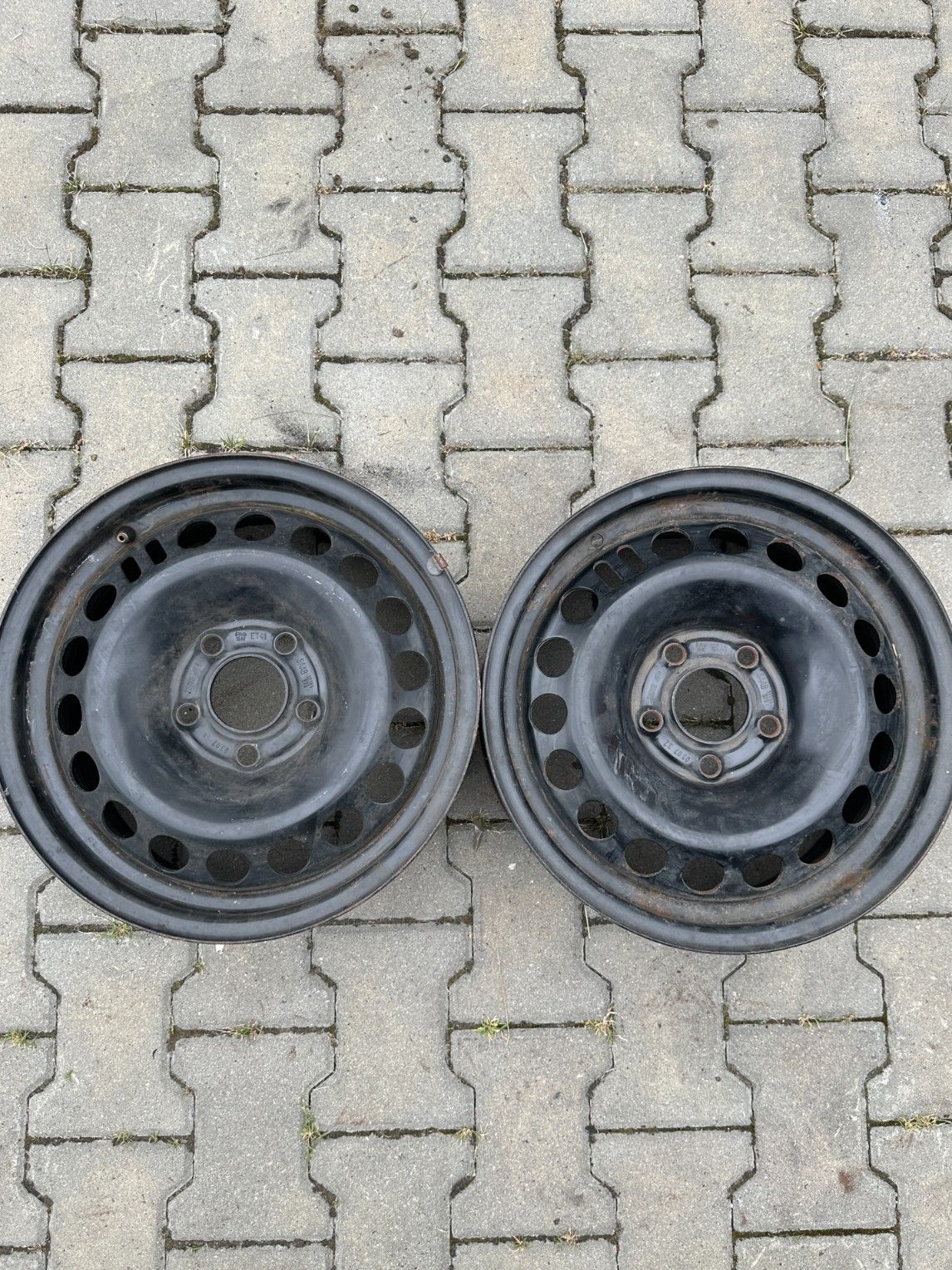 Felga stalowa Saab 6.5x15 5x110 ET 41 ML 65.1
