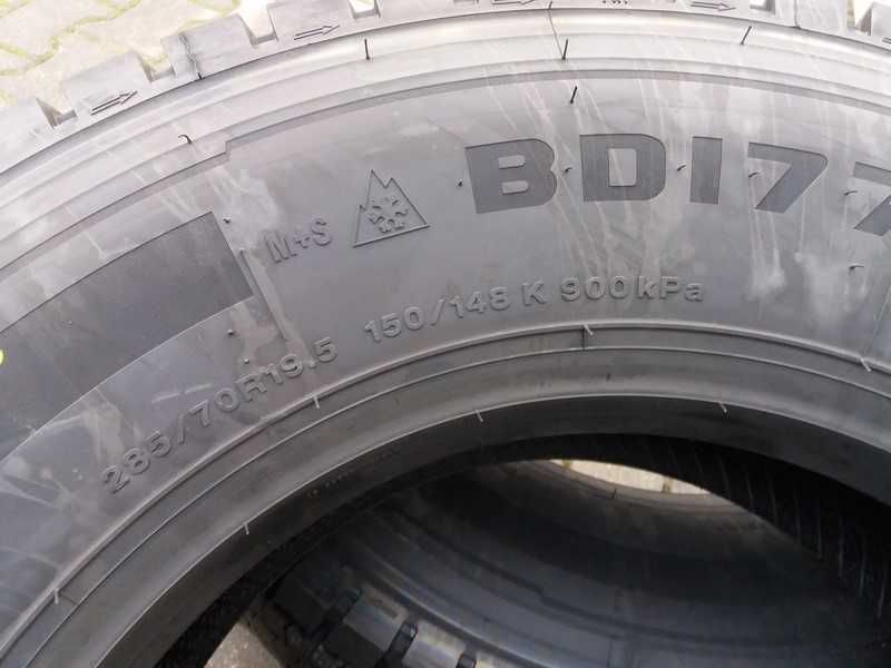 285/70R19,5 Blacklion BD177 Nowe opony  Napęd C.Brutto Montaż Gratis!