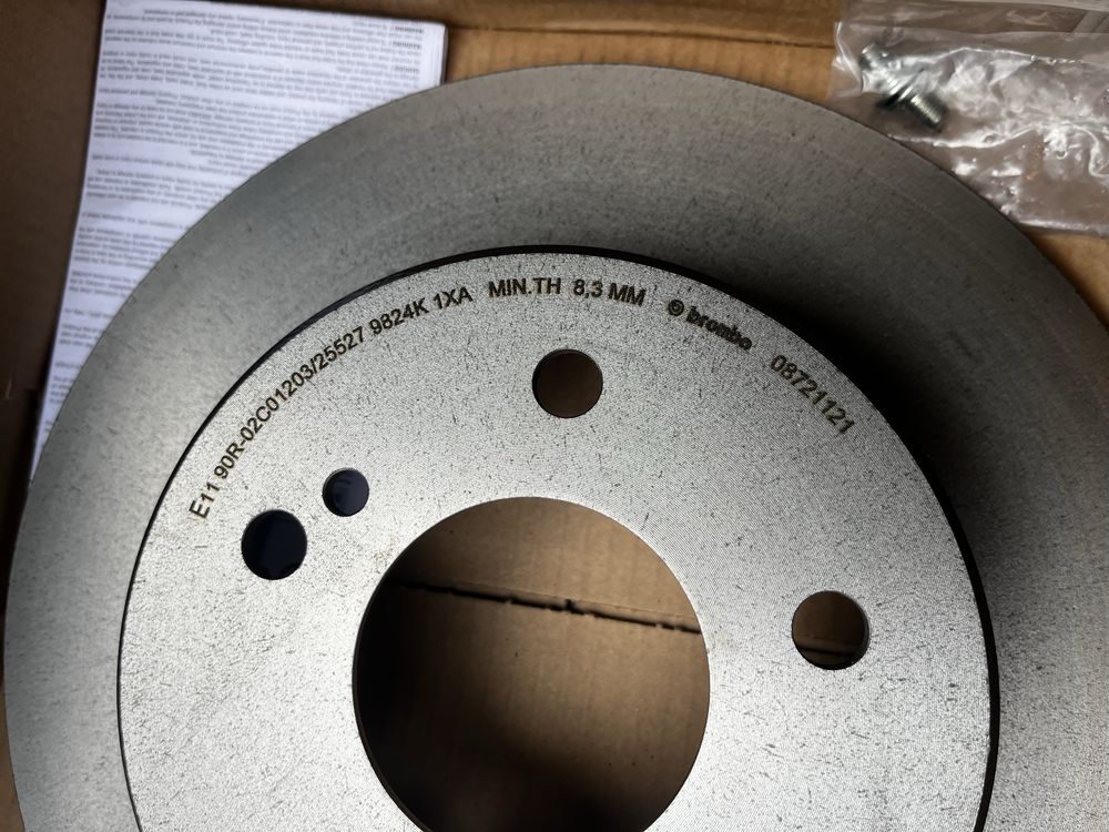 Discos Travão Traseiros Brembo 290mm