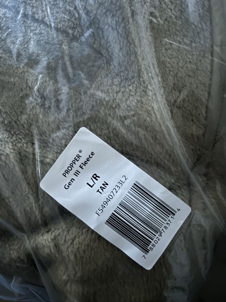 Флісова кофта level 3 Propper Gen III Fleece Jacket. Фліска
