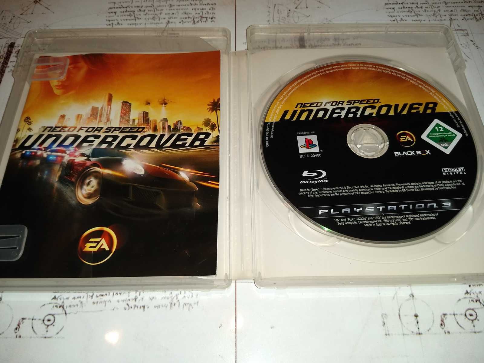 Need For Speed Undercover Ps3 polska wersja bez rys