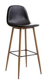 Hoker czarny nowy krzeslo barowe