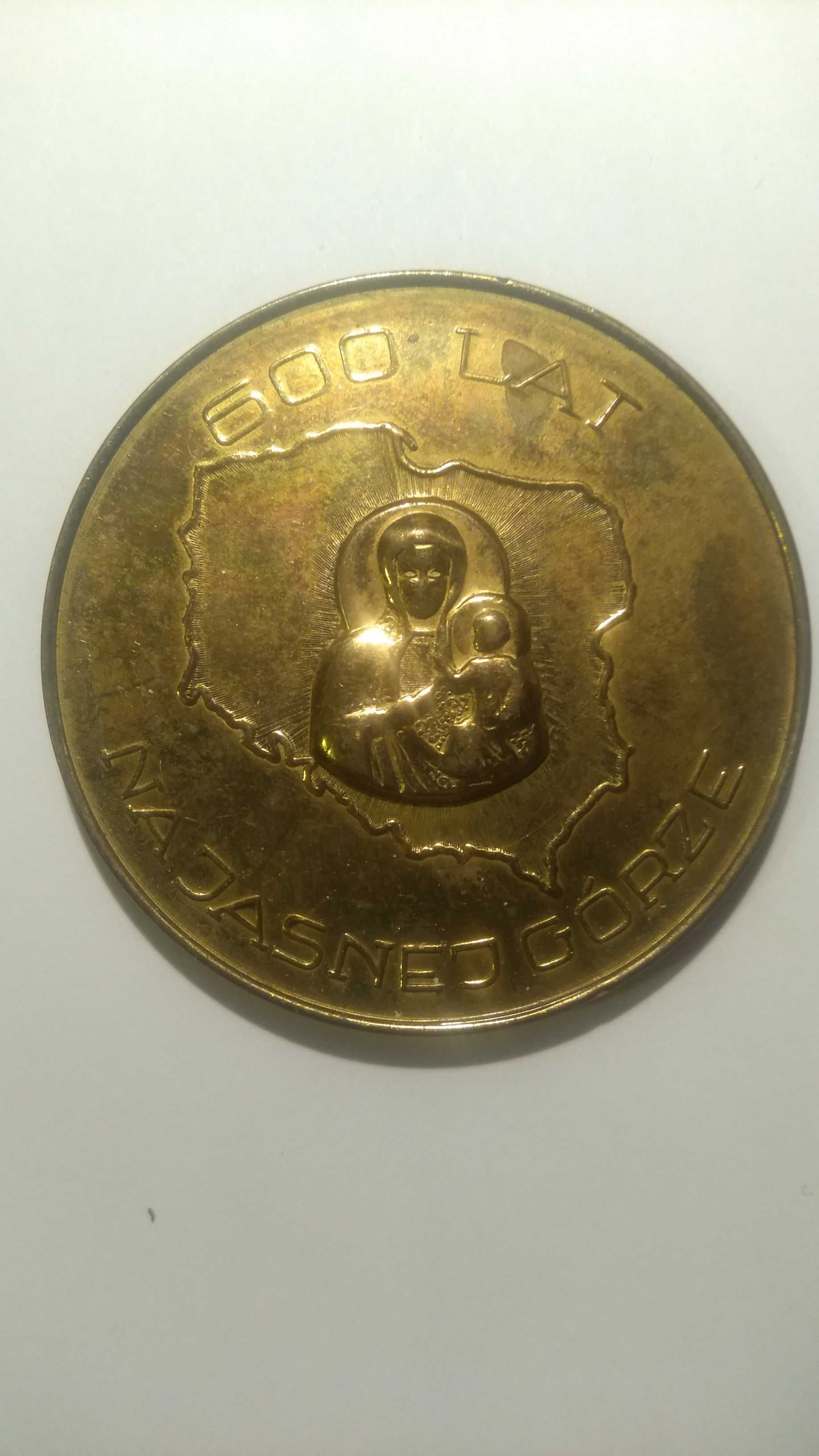 Medal Jan Paweł II / 600 lat na Jasnej Górze