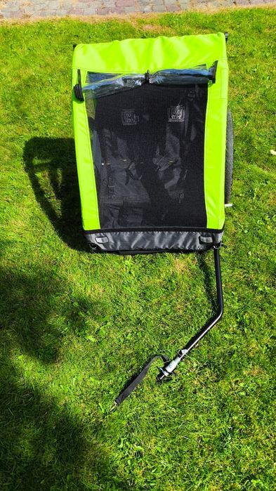 Przyczepka rowerowa podwójna na 1 lub 2 dzieci