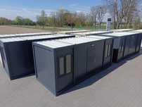 Kontenery antracytowe 6x2,4 biurowe, budowlane, pawilony . OD RĘKI !#2