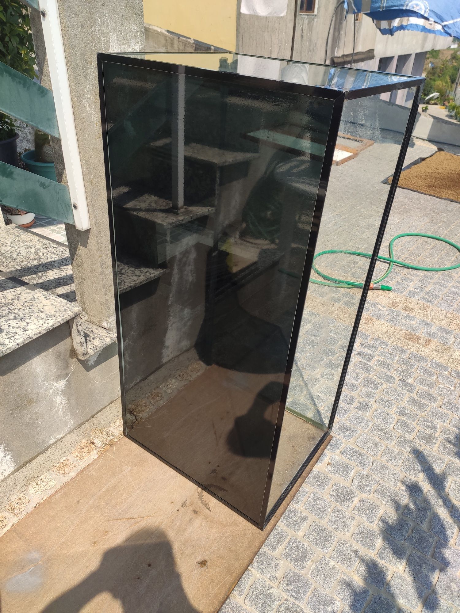 Aquário usado 1.20 / 0.60 / 0.50 Comprimento, altura, profundidade