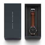 Daniel Wellington zegarek Petite St Mawes 32mm Srebro/Czarny