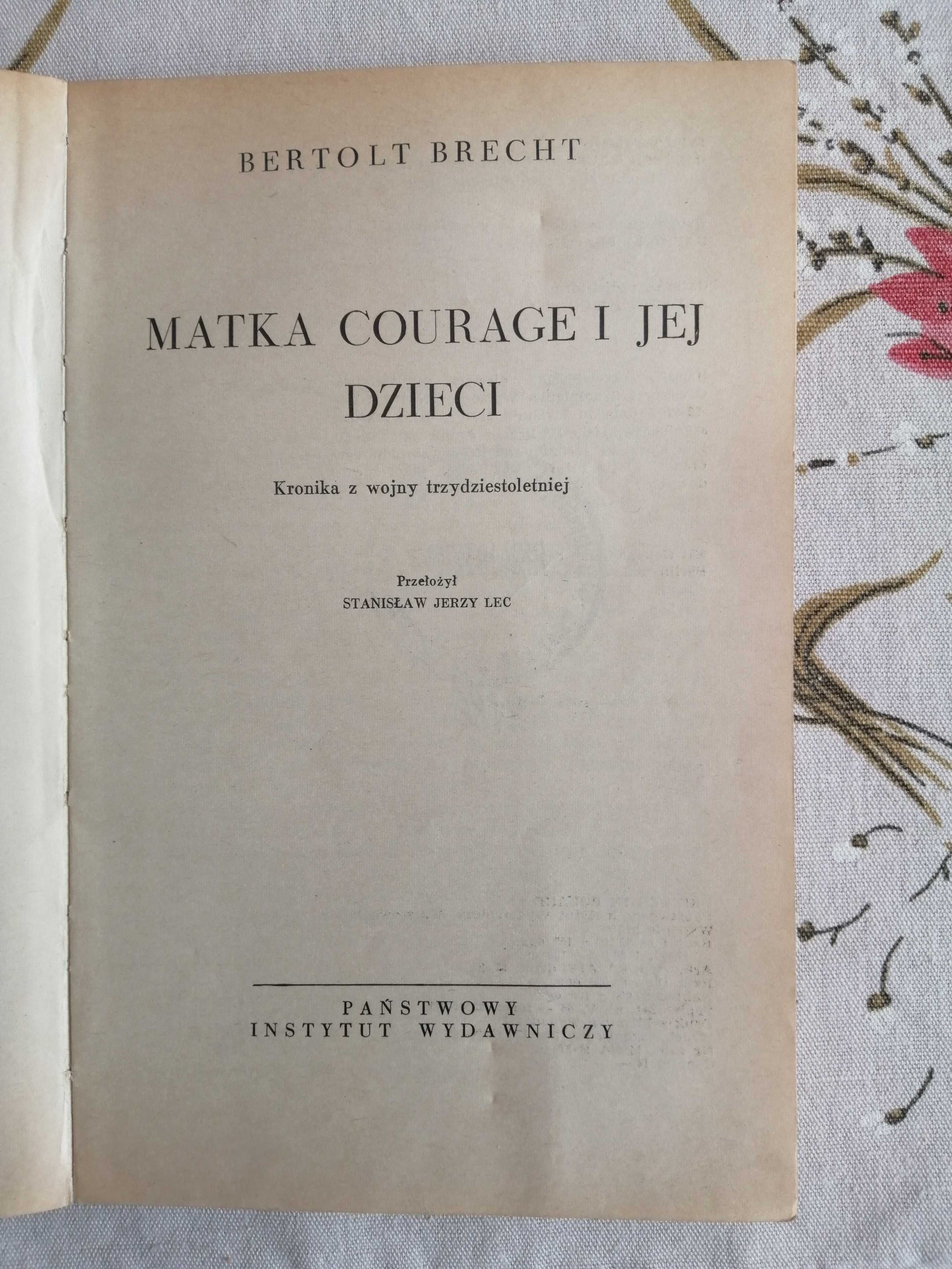 Matka Courage i jej dzieci Brecht