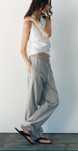 Штаны джинсы брюки летние штрокие палаццо Zara M-L