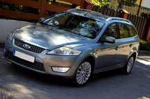 Mocny TITANIUM X CONVERS + skóry grz. FOT duża KOLOR NAVI mondeo mk4