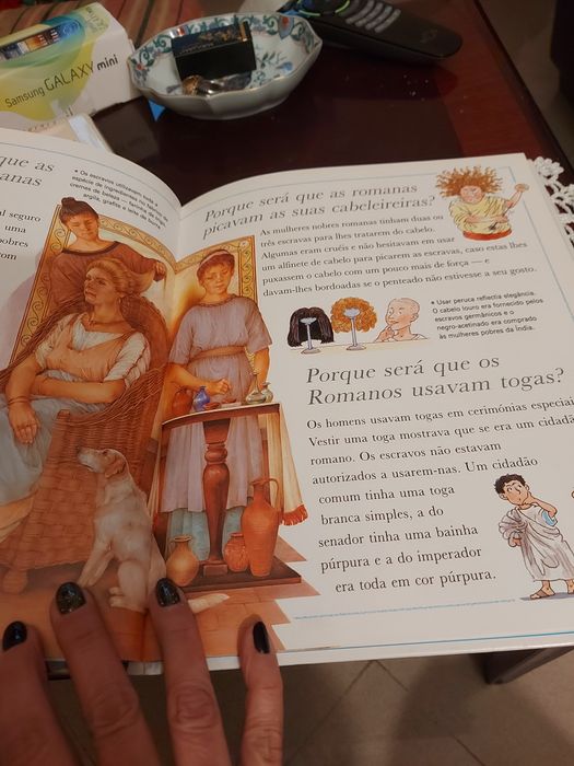 Livro Porque será que os Romanos usavam Togas.