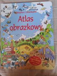 Książka z okienkami Atlas obrazkowy