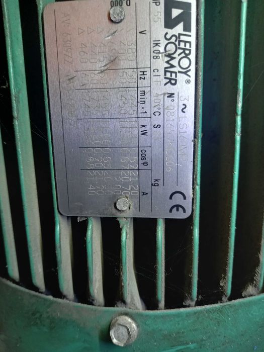 Silnik Elektryczny 11 KW 3 fazowy 380V