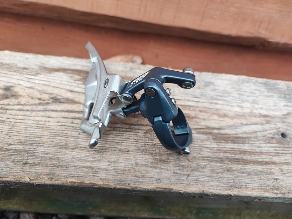 Przednia przerzutka rowerowa Shimano Deore LX M571 31.8 RETRO MTB