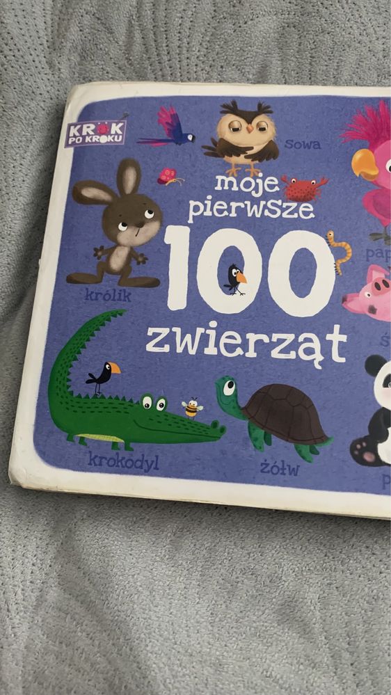 Moje pierwsze 100 zwierzat / słów / pai patrol kolory