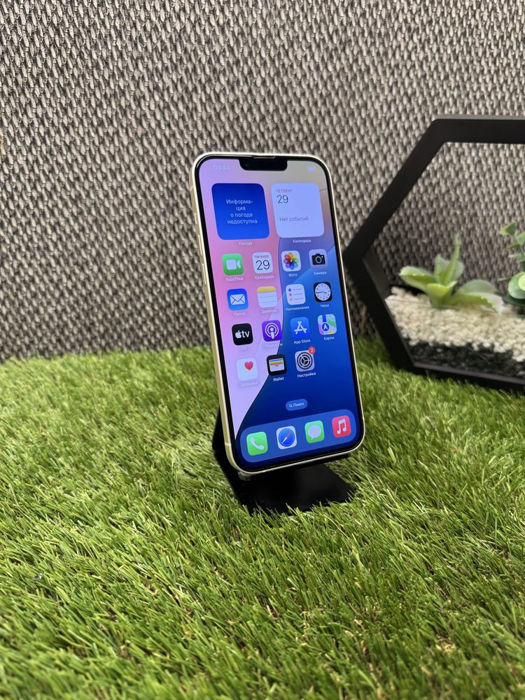 iPhone 14 Plus АКБ 96%  Neverlock Айфон 14 Плюс Starlight білий