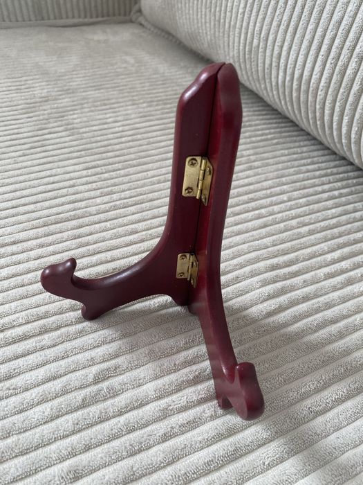 Drewniana podstawka pod talerz