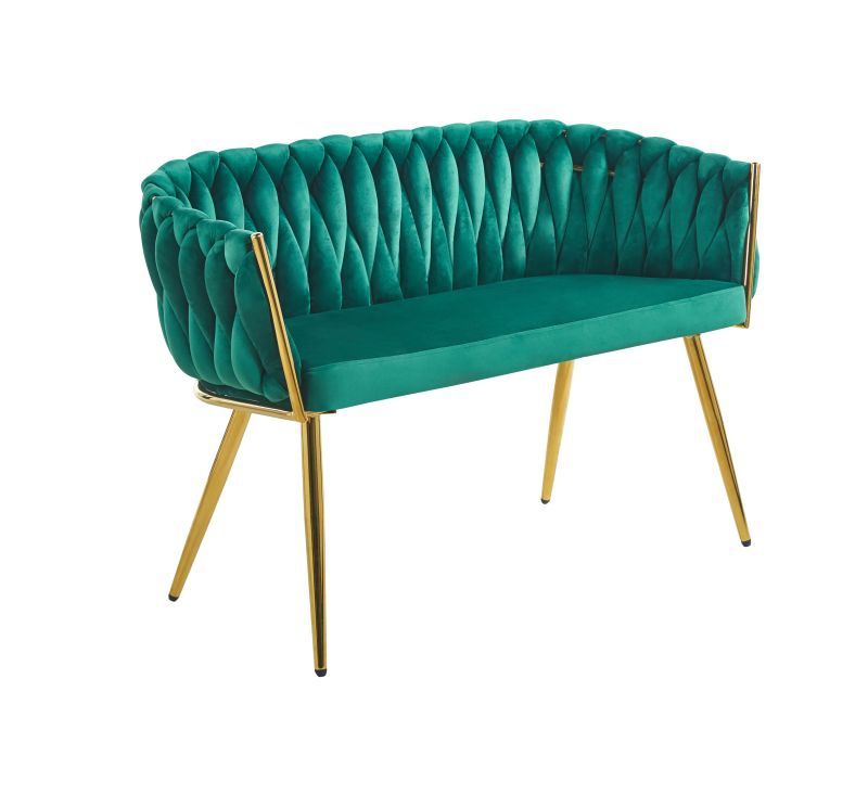 Sofa przeplatana Glamour (7 kolorów)