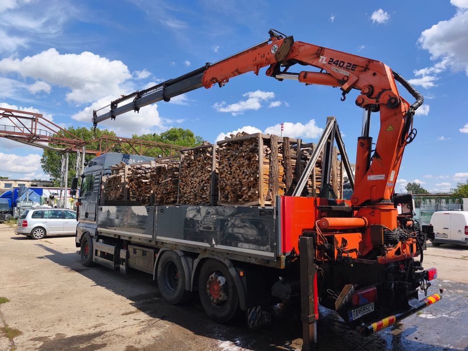 Кран маніпулятор Atlas Terex 240 JIB 20m radio Palfinger Hiab HMF Fssi