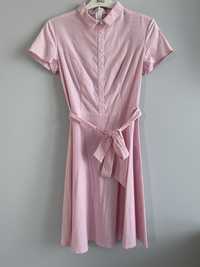 Sukienka Mohito 36 rozowa kratka