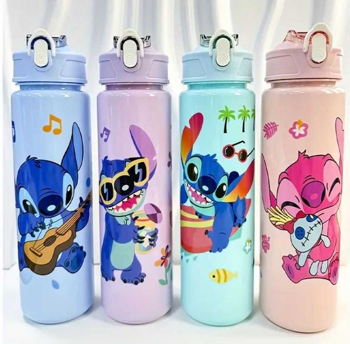 LILO&STITCH bidon 800ml butelka na wodę dla dzieci Lilo i Stitch h181