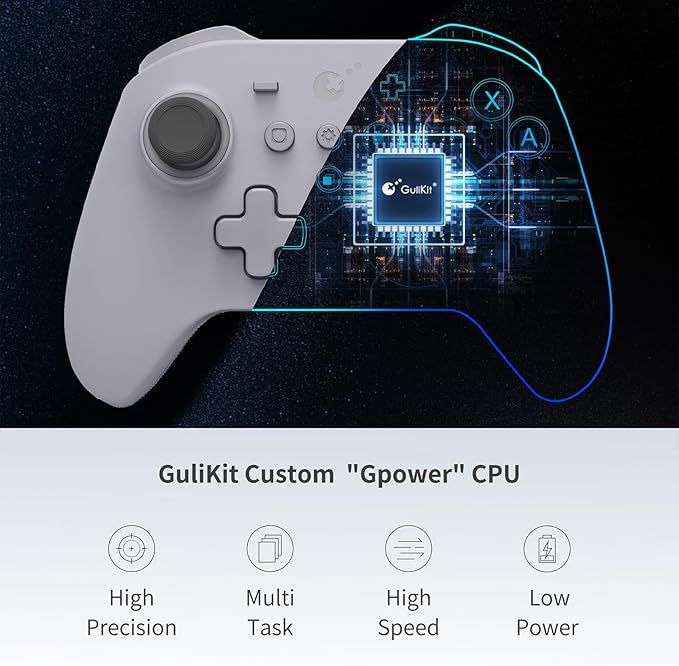 Kontroler GULIkit KK3 MAX Bluetooth z wibracjami i RGB