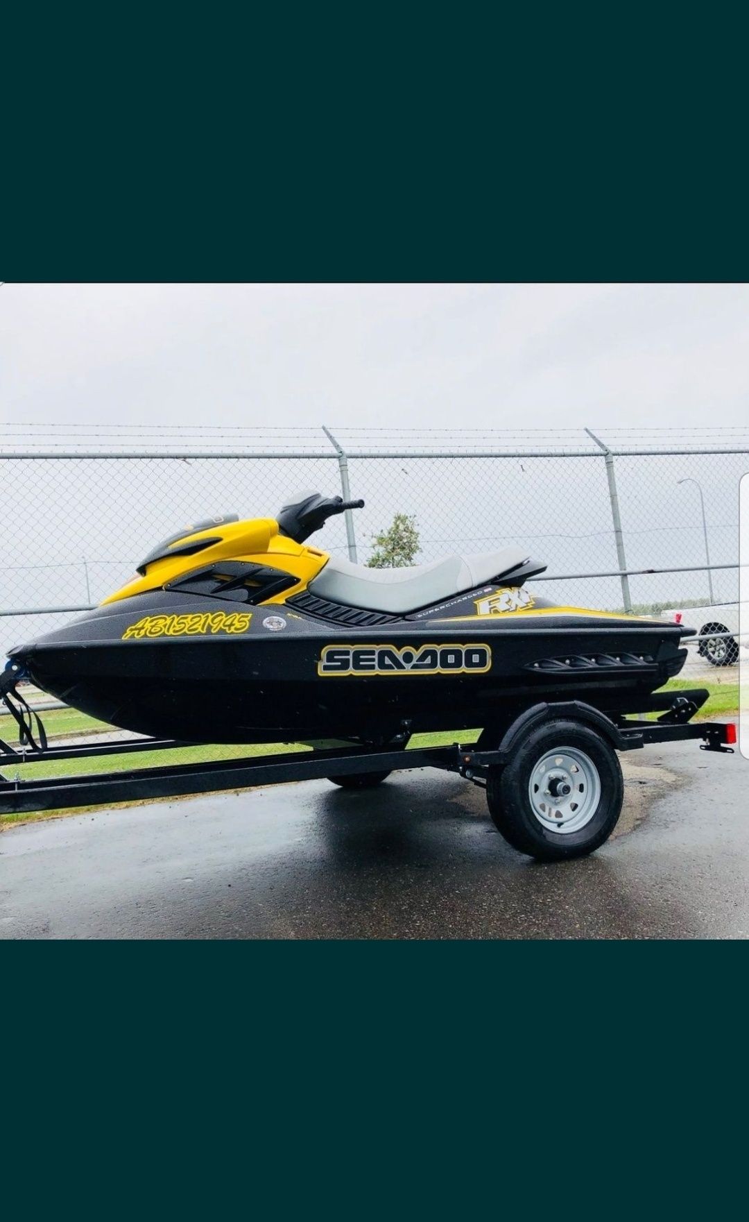 Naklejki skuter wodny Sea doo RXP 155 215 lub 255 MEGA JAKOŚĆ Seadoo