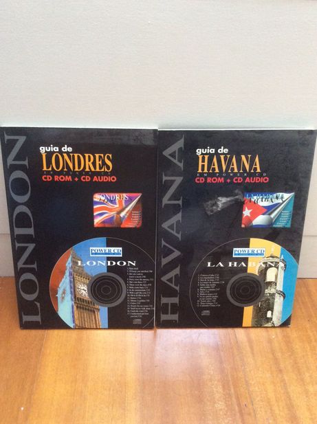 Conjunto Guia de Havana e Londres - CD ROM E CD ÁUDIO