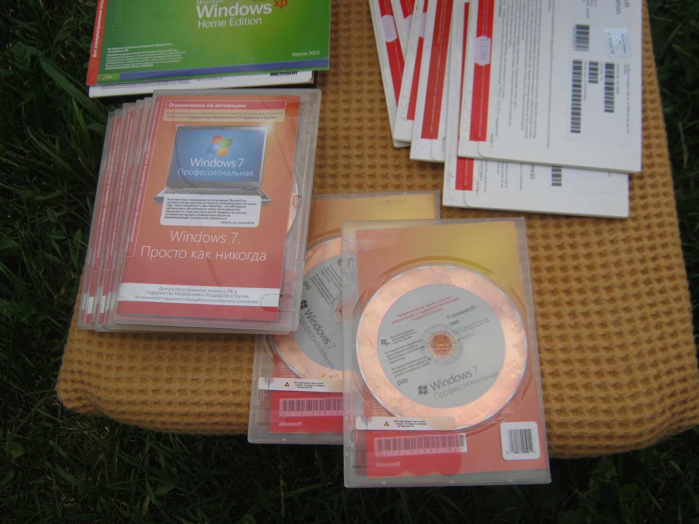 Ліцензія  диски Windows  -  7 Office