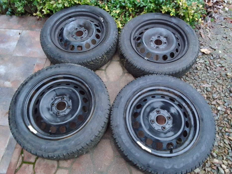 Koła zimowe 4x100 15 Renault,Nissan,Kia,Toyota,Hyundai 165/65/15 7mm