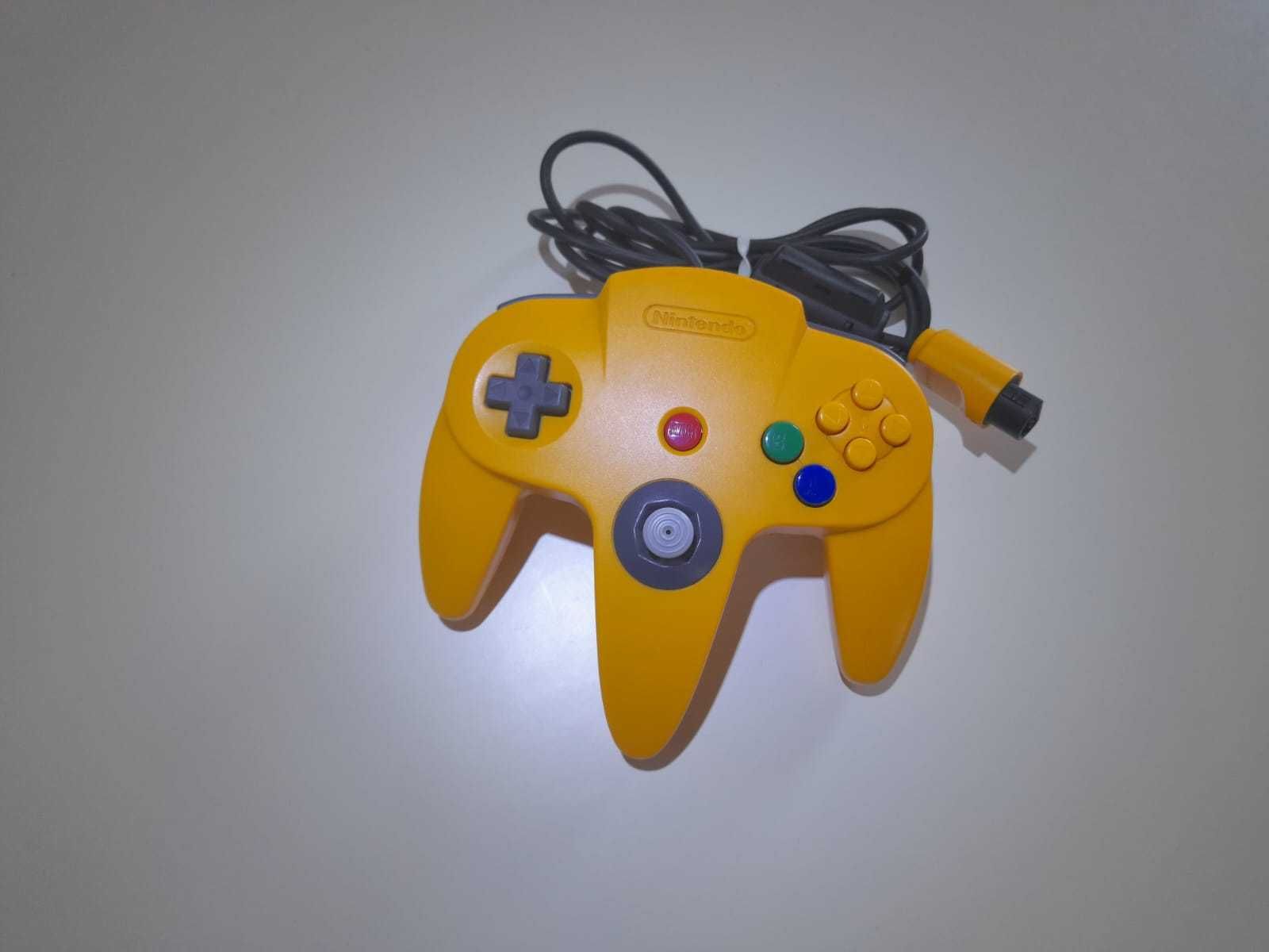 Nintendo 64 com 2 comandos, 2 jogos e Adaptador HDMI – Pronta a jogar