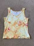 Top crop top vintage y2k pomaranczowy