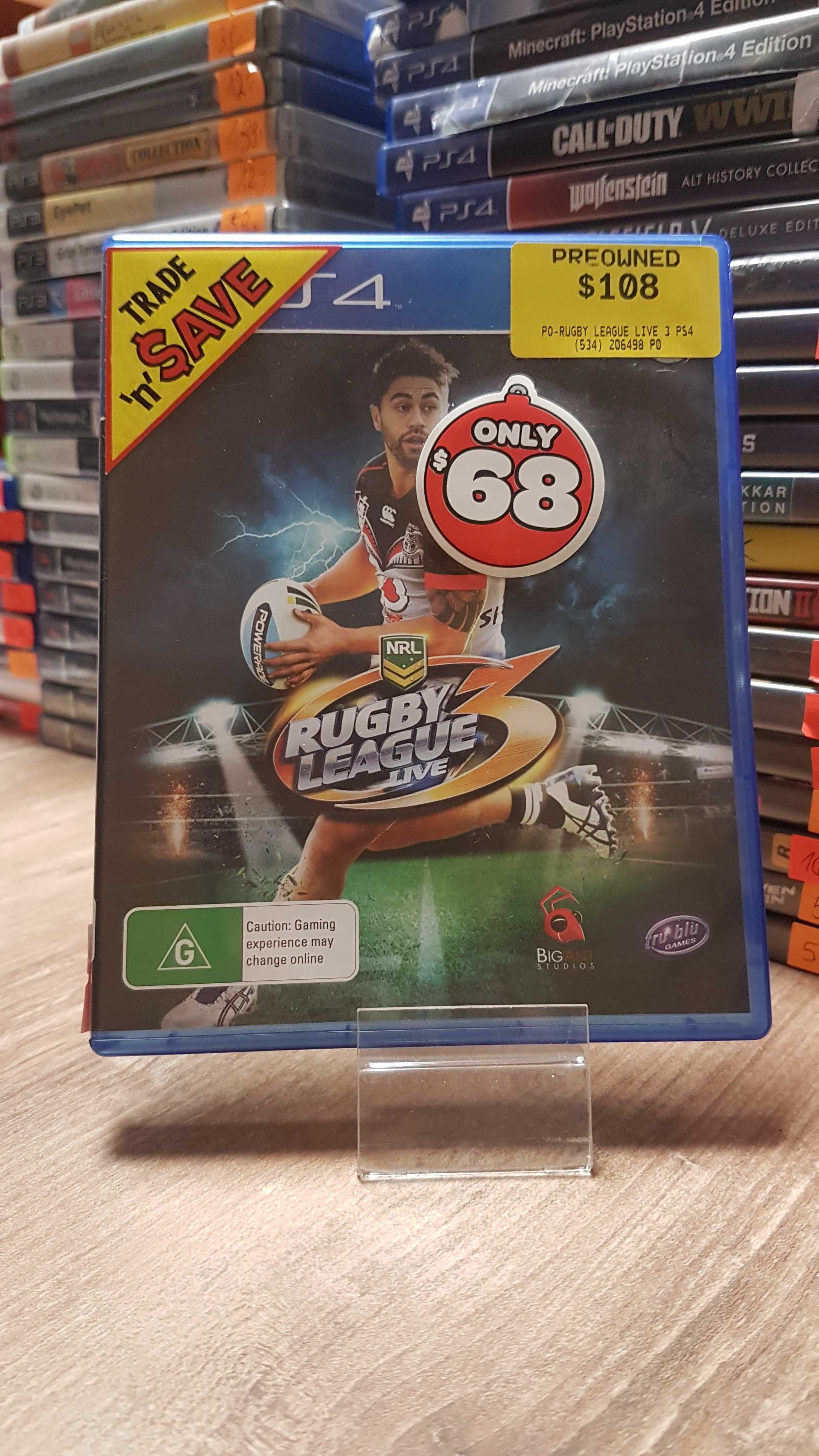 Rugby League Live PS3, Sklep Wysyłka Wymiana
