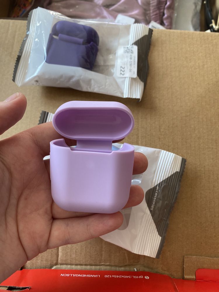 Силиконовый чехол на AirPods 1/2