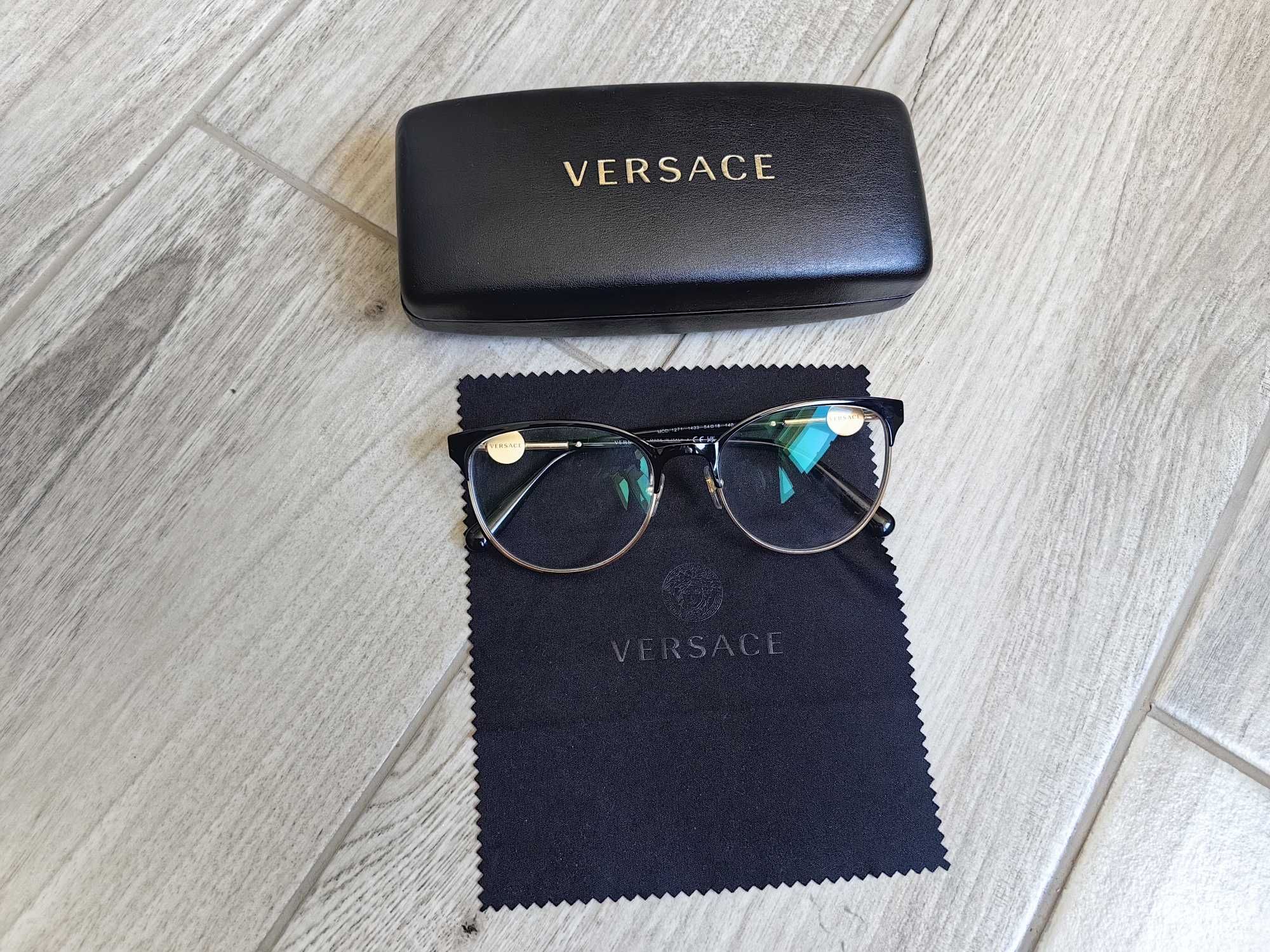 Oprawki Versace kocie oczy
